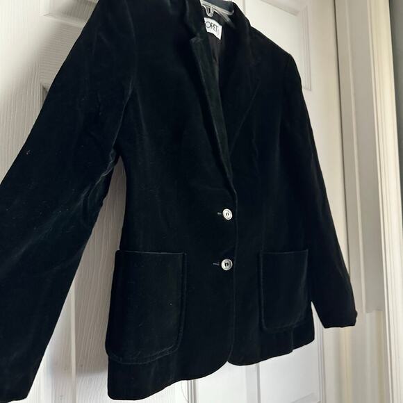 Vintage Koret Union Made In The USA Women’s Black Velvet Blazer Classic - Picture 6 of 7